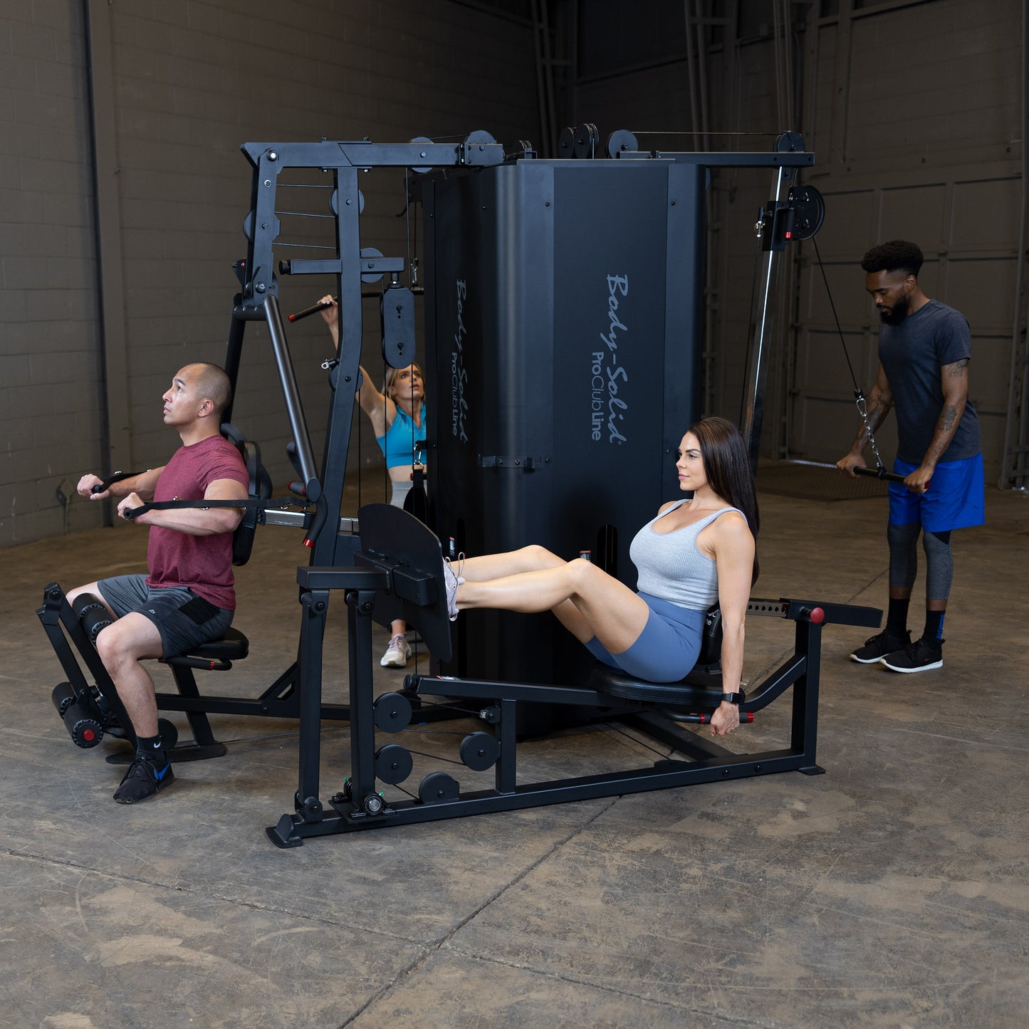 Body-Solid Pro Clubline 4-Stack Gym S1000