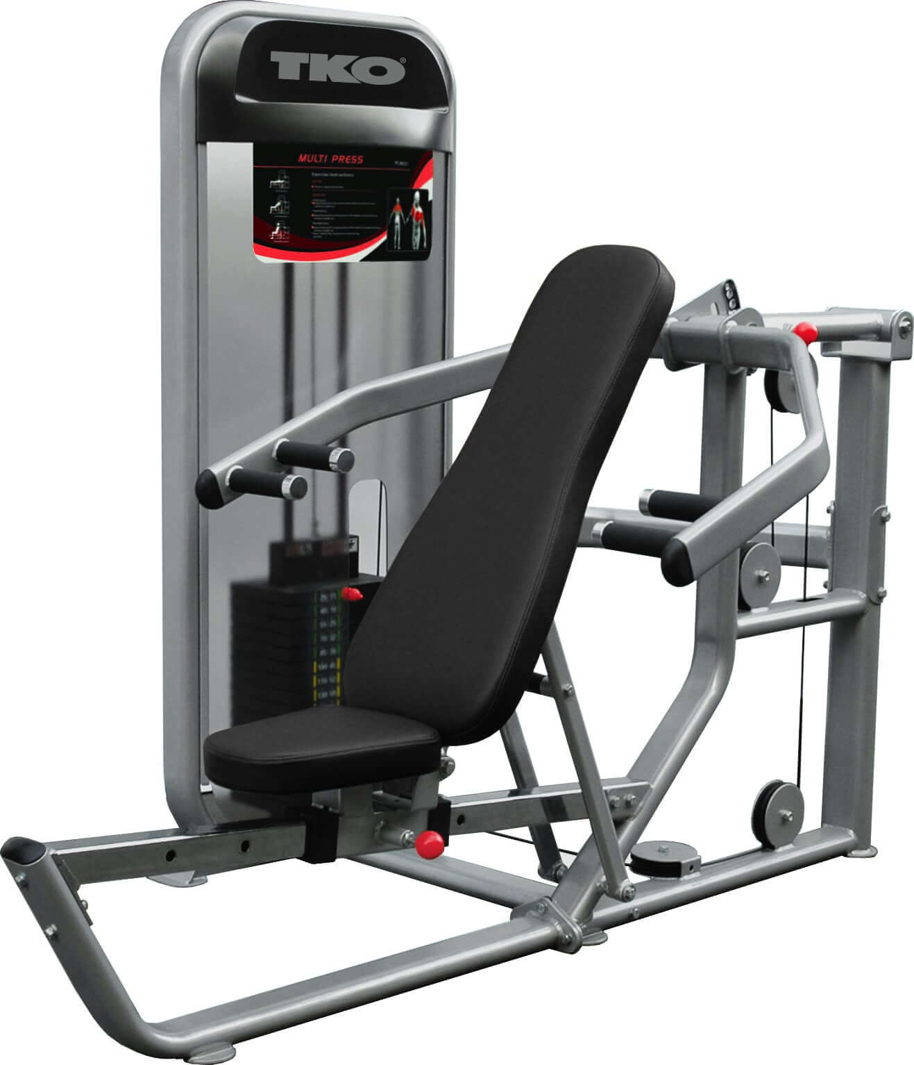 TKO Achieve Dual Multi-Press Machine 170 lb Weight Stack