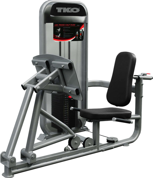 TKO Achieve Dual Leg Press / Calf Raise Machine 250 lb Weight Stack