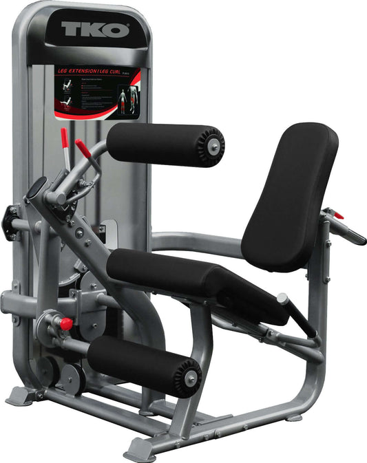 TKO Achieve Dual Leg Extension / Leg Curl Machine 170 lb Weight Stack