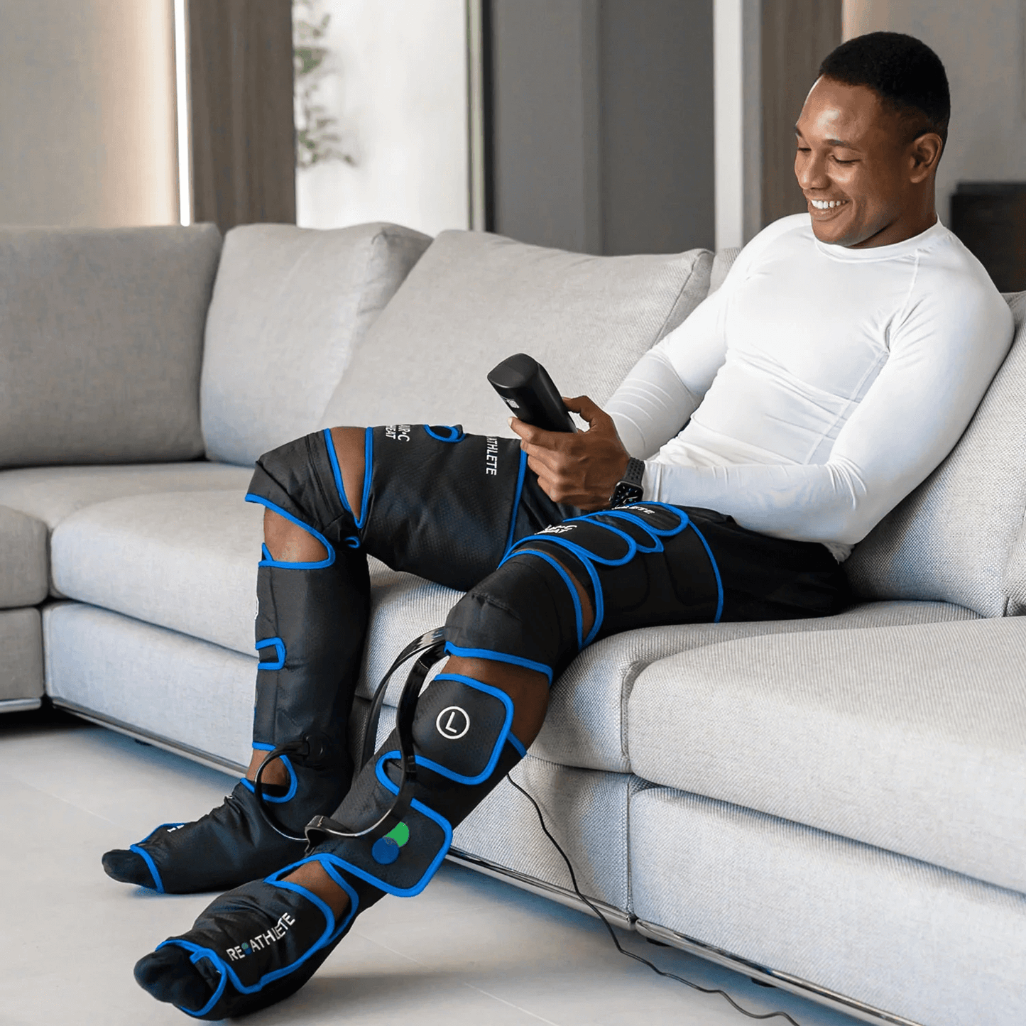 ReAthlete Air C + Heat Full Leg Compression Massager